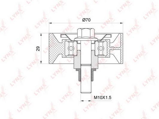 

Ролик направляющий / приводной подходит для FIAT Ducato 2.3D 02, IVECO Daily III-V 2.3D 05