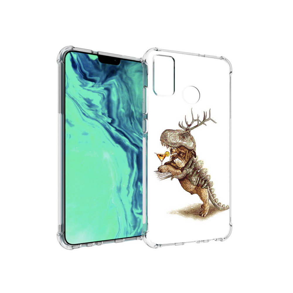 Чехол MyPads Tocco для Huawei 9X Lite тематическая вечеринка