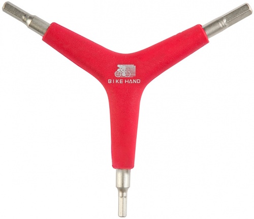 

Ключ "Y" №4/5/6мм, обрезиненный Bike Hand YC-356YA, YC-356YA