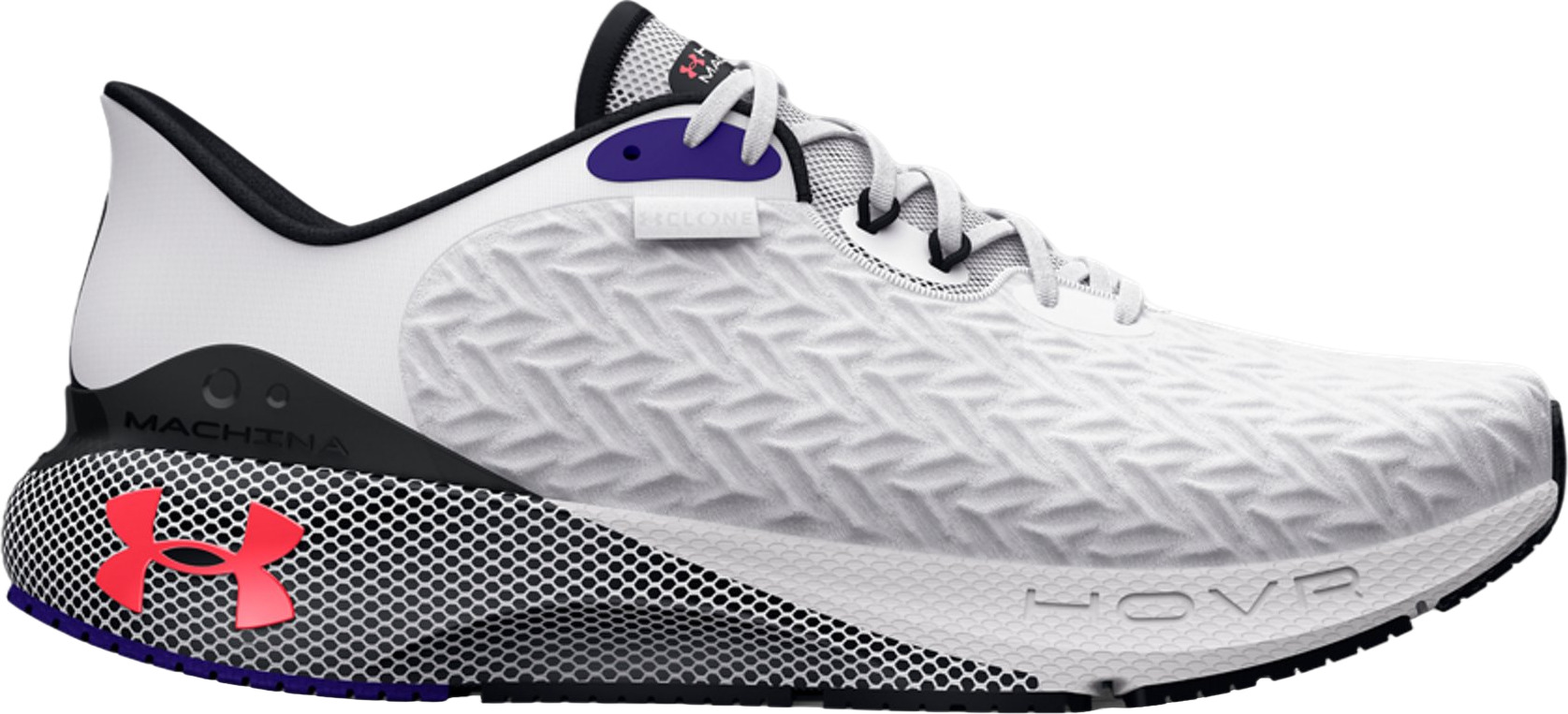 

Кроссовки мужские Under Armour UA HOVR Machina 3 Clone белые 10 US, Белый, UA HOVR Machina 3 Clone
