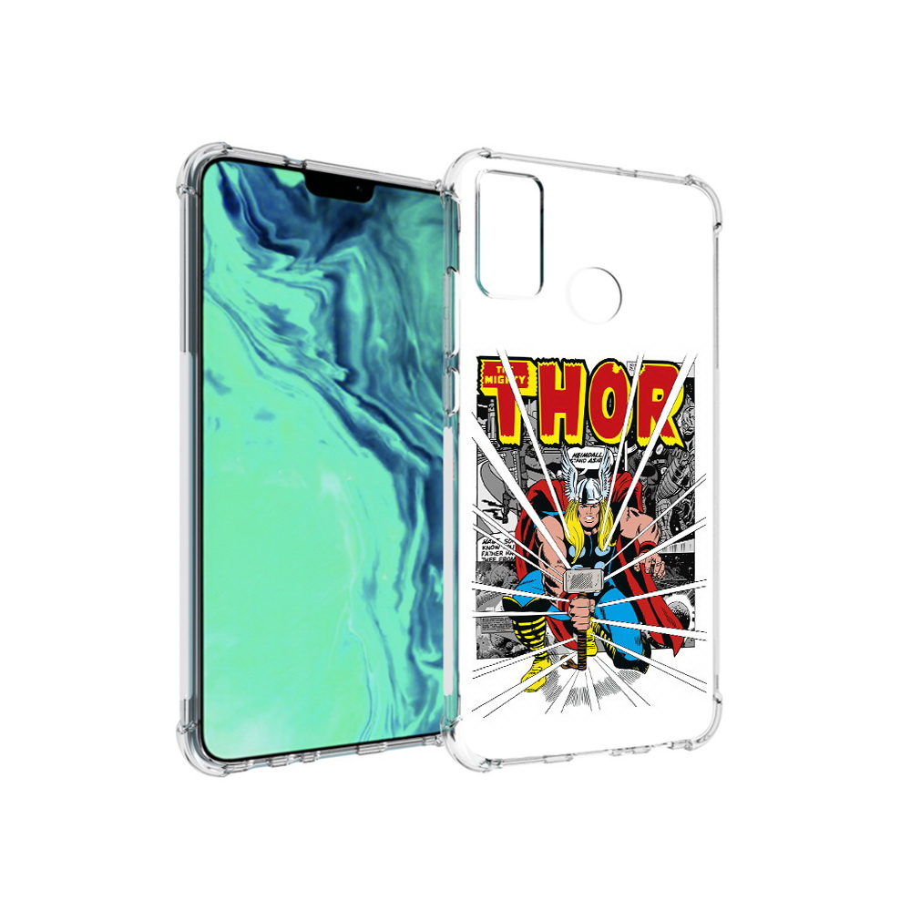 

Чехол MyPads Tocco для Huawei 9X Lite тор рисунок, Прозрачный, Tocco