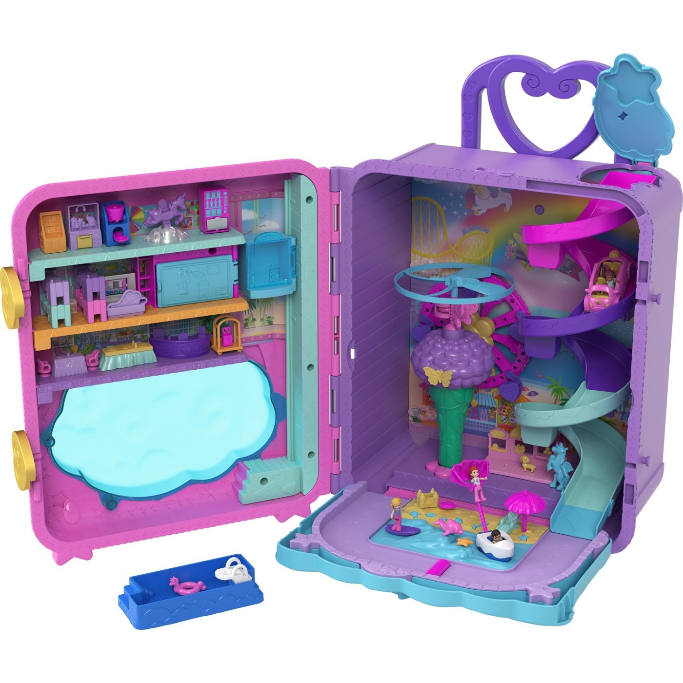 Игровой набор Polly Pocket Дом-чемодан с аксессуарами 14990₽