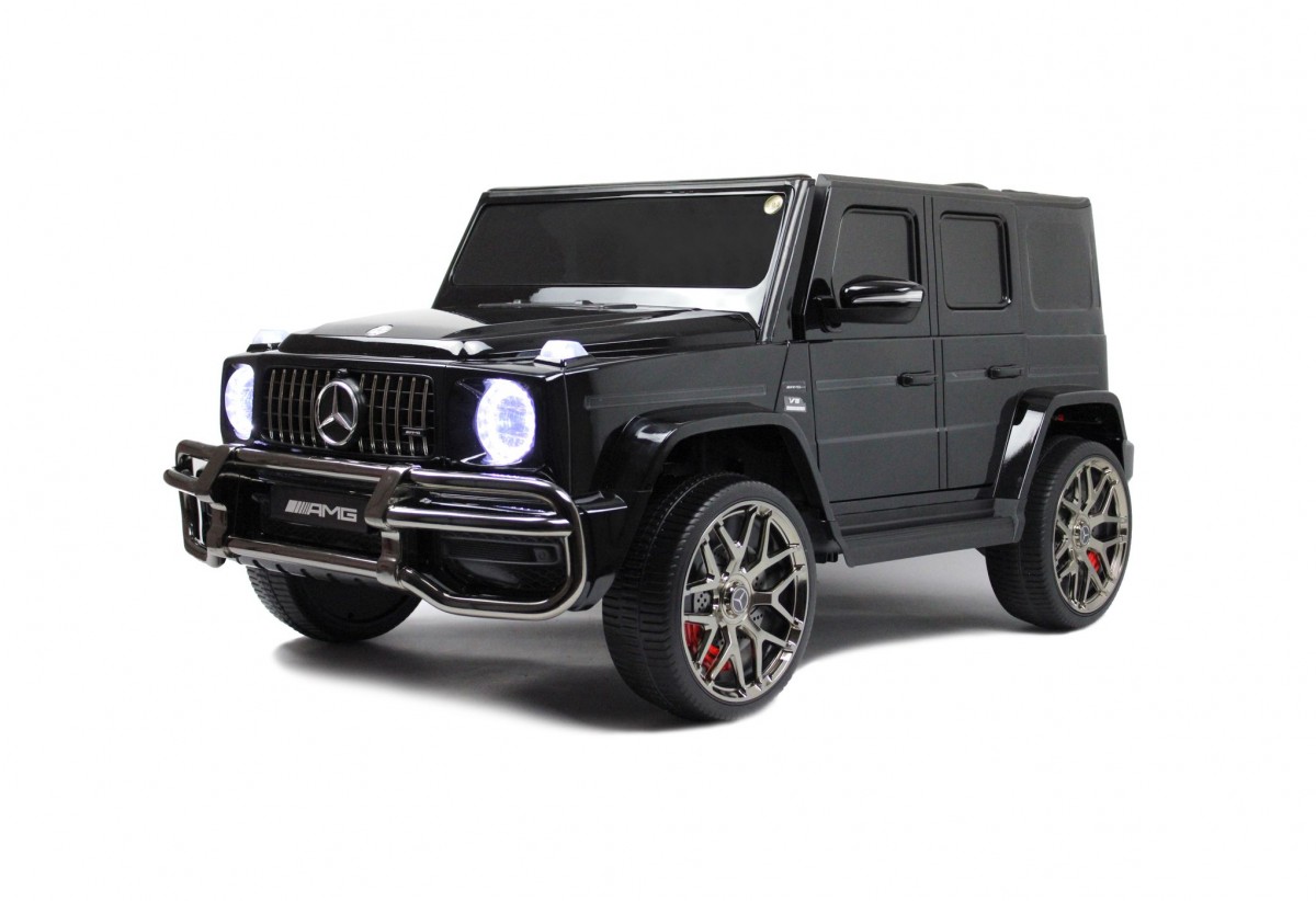 Детский электромобиль RIVERTOYS Mercedes-AMG G63 4WD S307 черный электромобиль rivertoys mercedes amg g63 s307