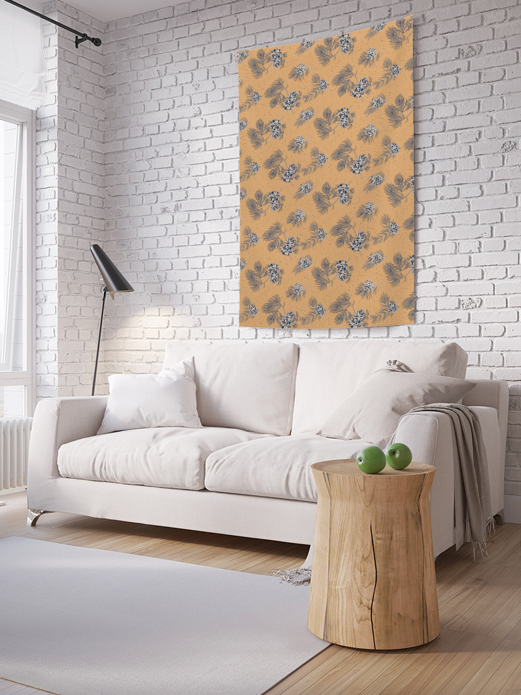 

Вертикальное фотопанно на стену JoyArty Еловые шишки 150x200 см, Еловые шишки