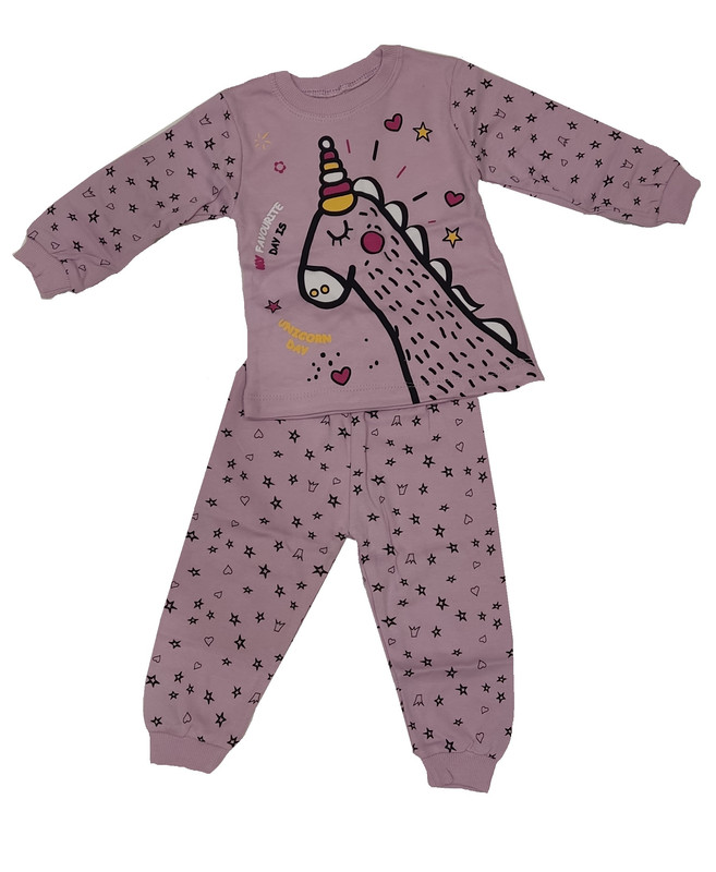 Пижама детская Supermini 2365, розовый, 92