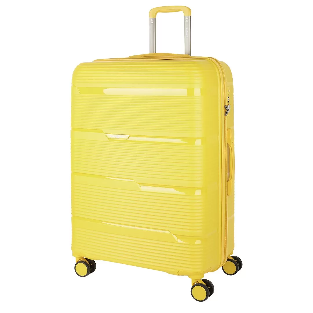 

Чемодан унисекс Eberhart Bliss yellow, 76х49х30 см, Желтый, Bliss