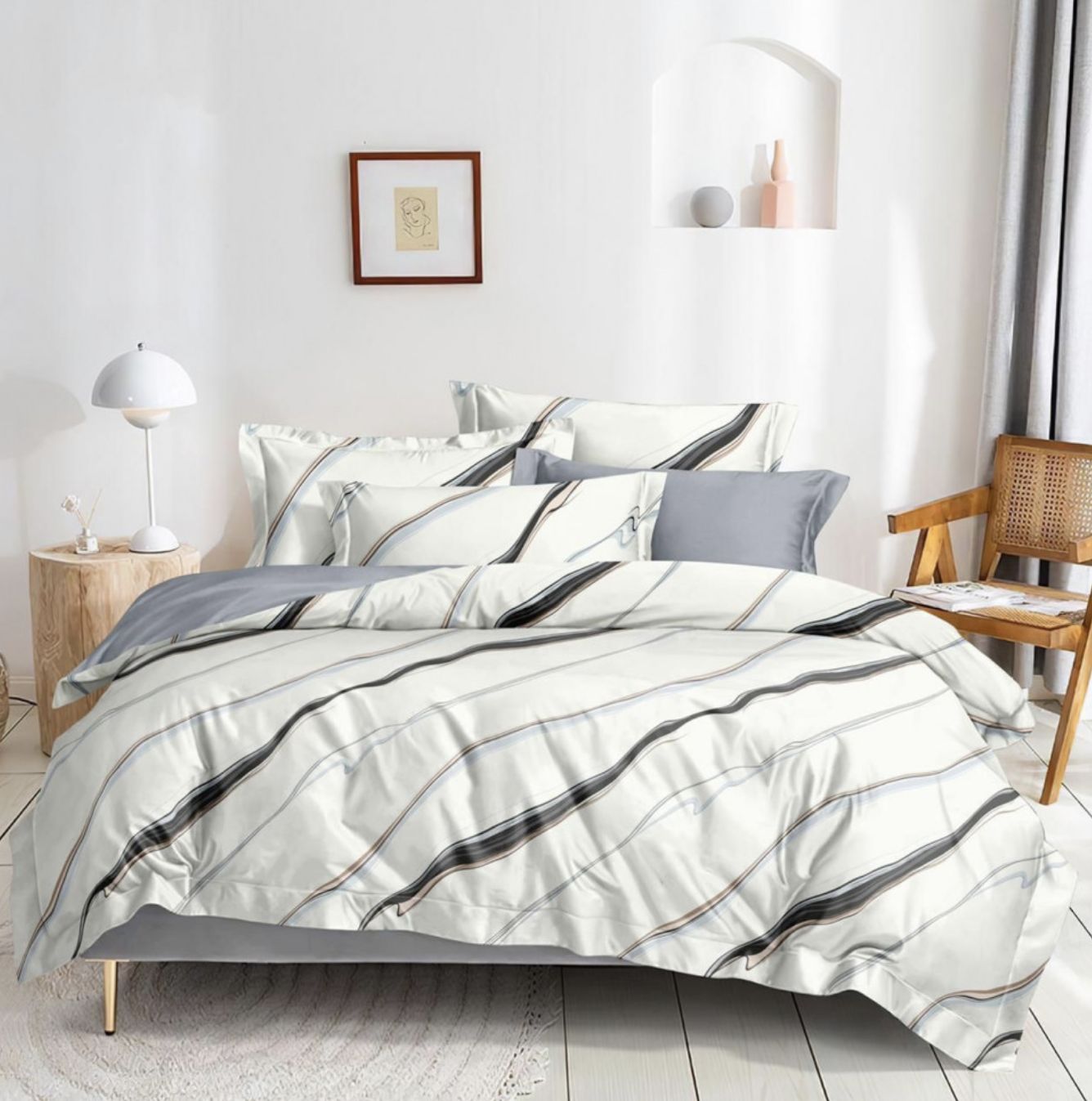 Комплект постельного белья Mency MENR056 1.5-спальный