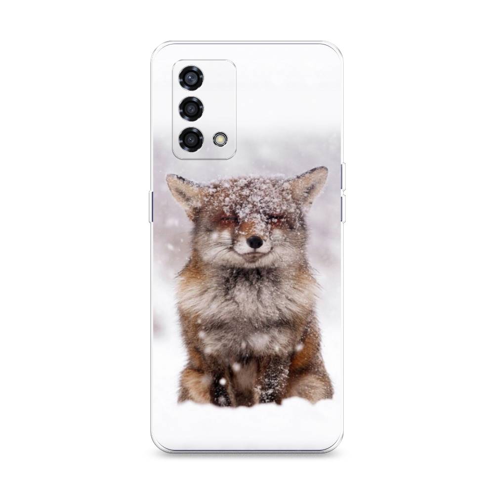 

Чехол на Oppo Reno 6 Lite "Зимняя лиса", Белый;серый;коричневый, 259550-1
