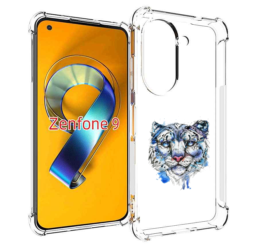 Чехол MyPads водяной тигр для Asus Zenfone 9 (AI2202)
