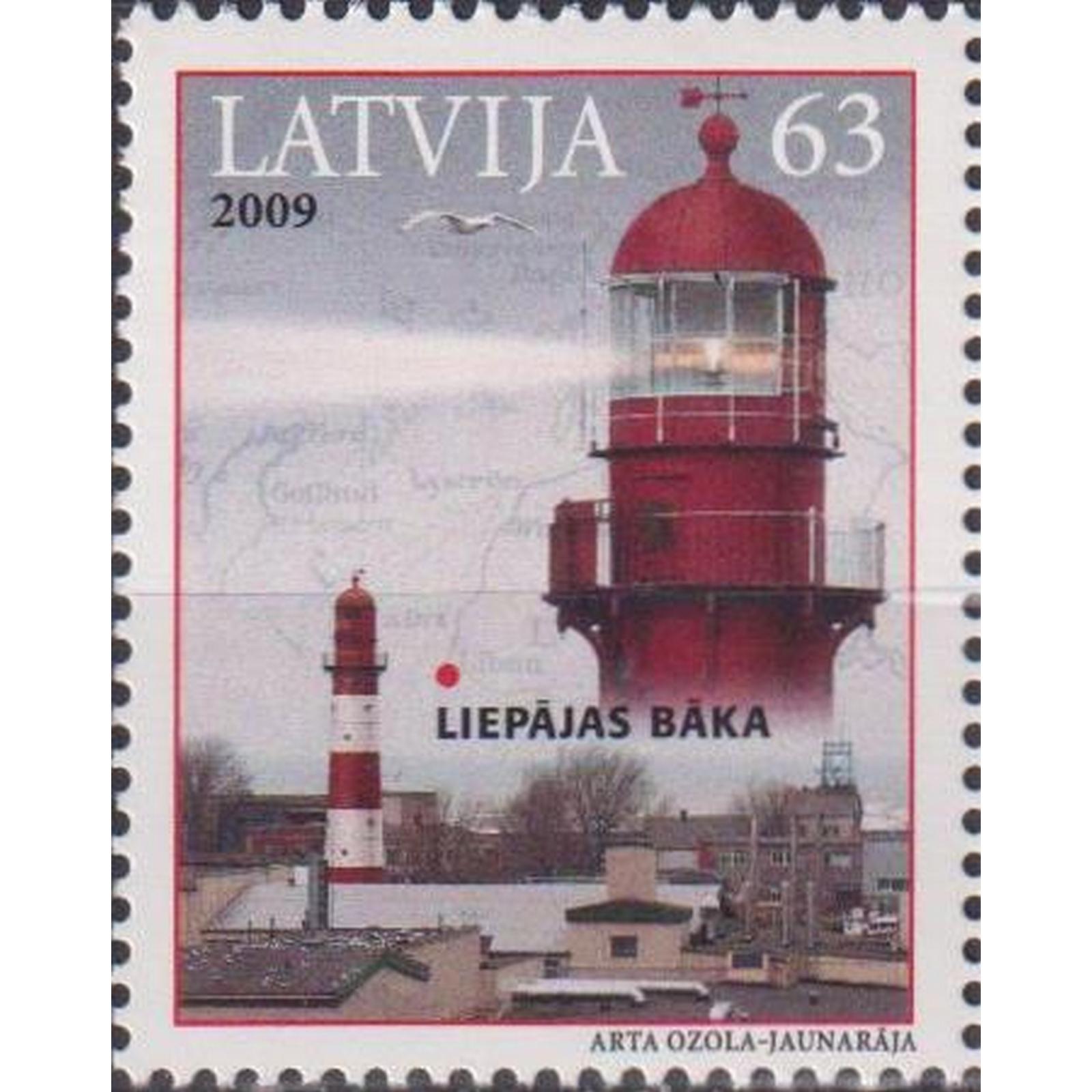 

Почтовые марки Латвия Маяки Латвии Маяки