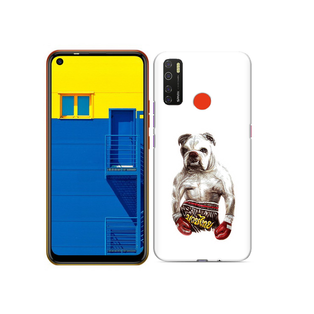 

Чехол MyPads Tocco для Tecno Spark 5 боксер, Tocco