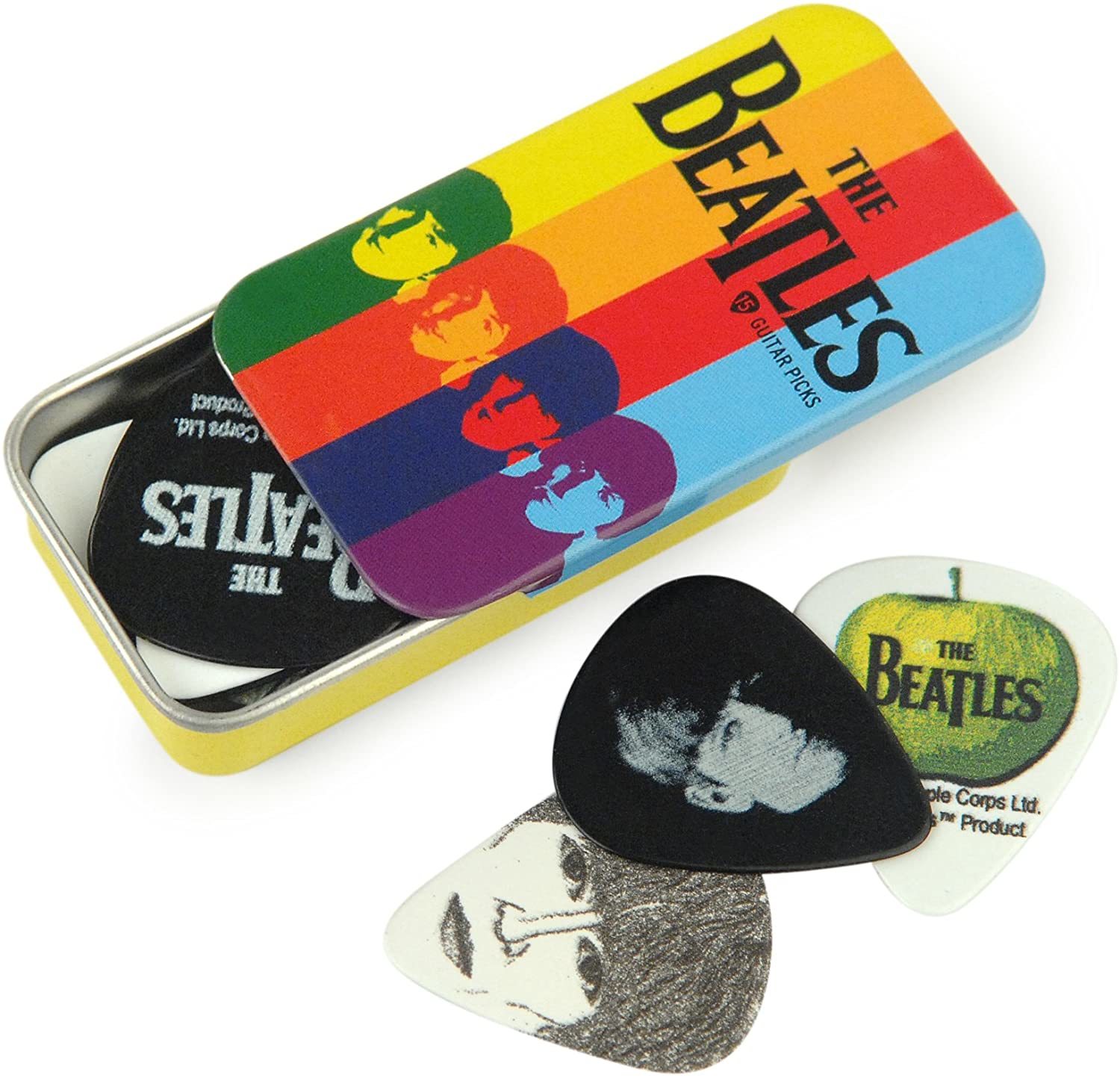 

Набор медиаторов Planet Waves 1CAB4-15BT2 Beatles Signature Stripes, 15 шт