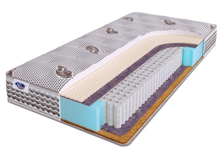 

Матрас SkySleep 65 x 225 NATURE PRO Anatomic Medium S1000, Белый, NATURE PRO ANATOMIC MEDIUM S1000