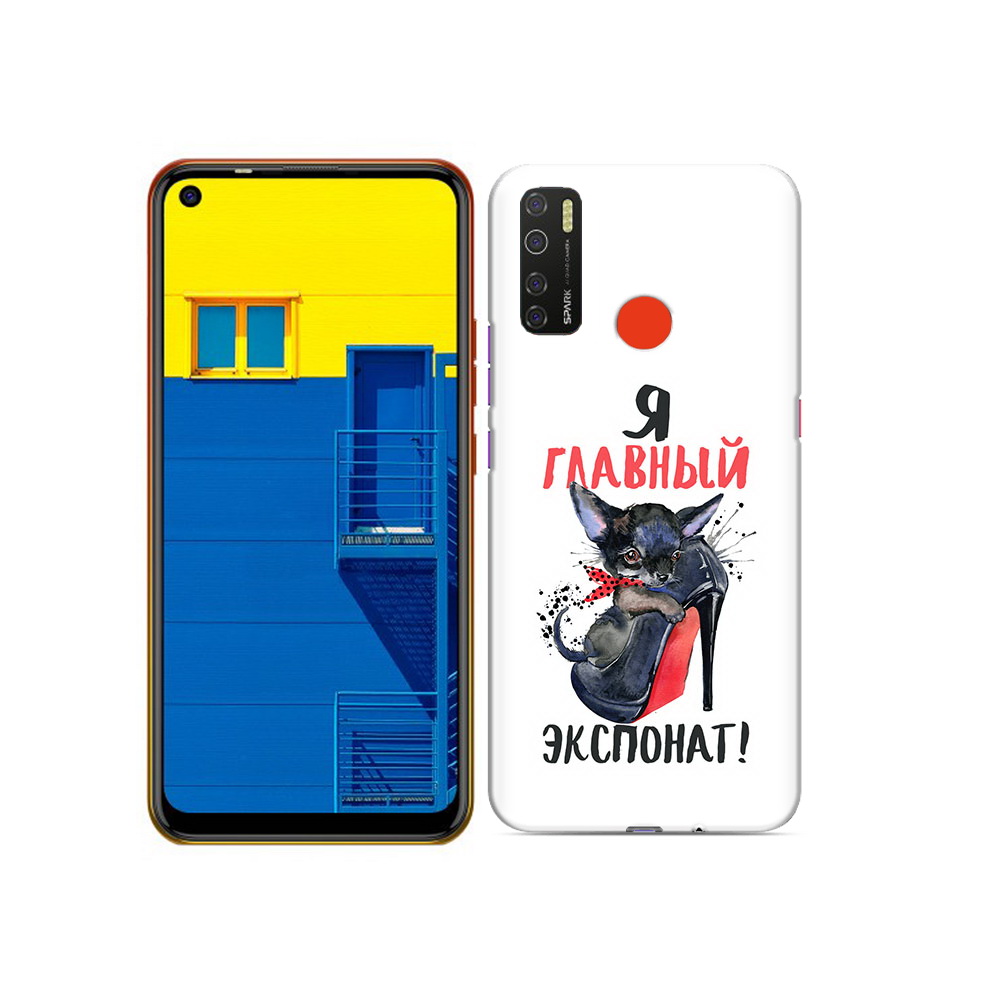 

Чехол MyPads Tocco для Tecno Spark 5 главный экспонат, Tocco