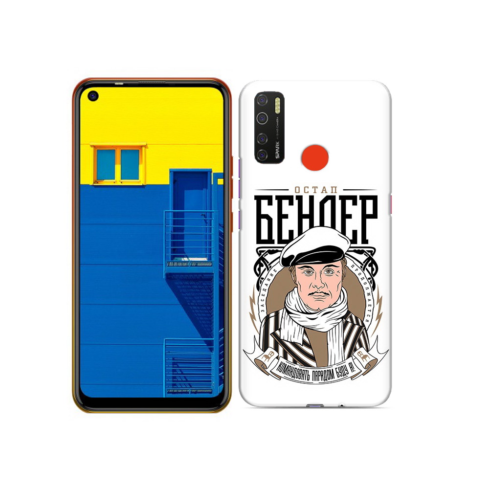 

Чехол MyPads Tocco для Tecno Spark 5 Бендер, Tocco