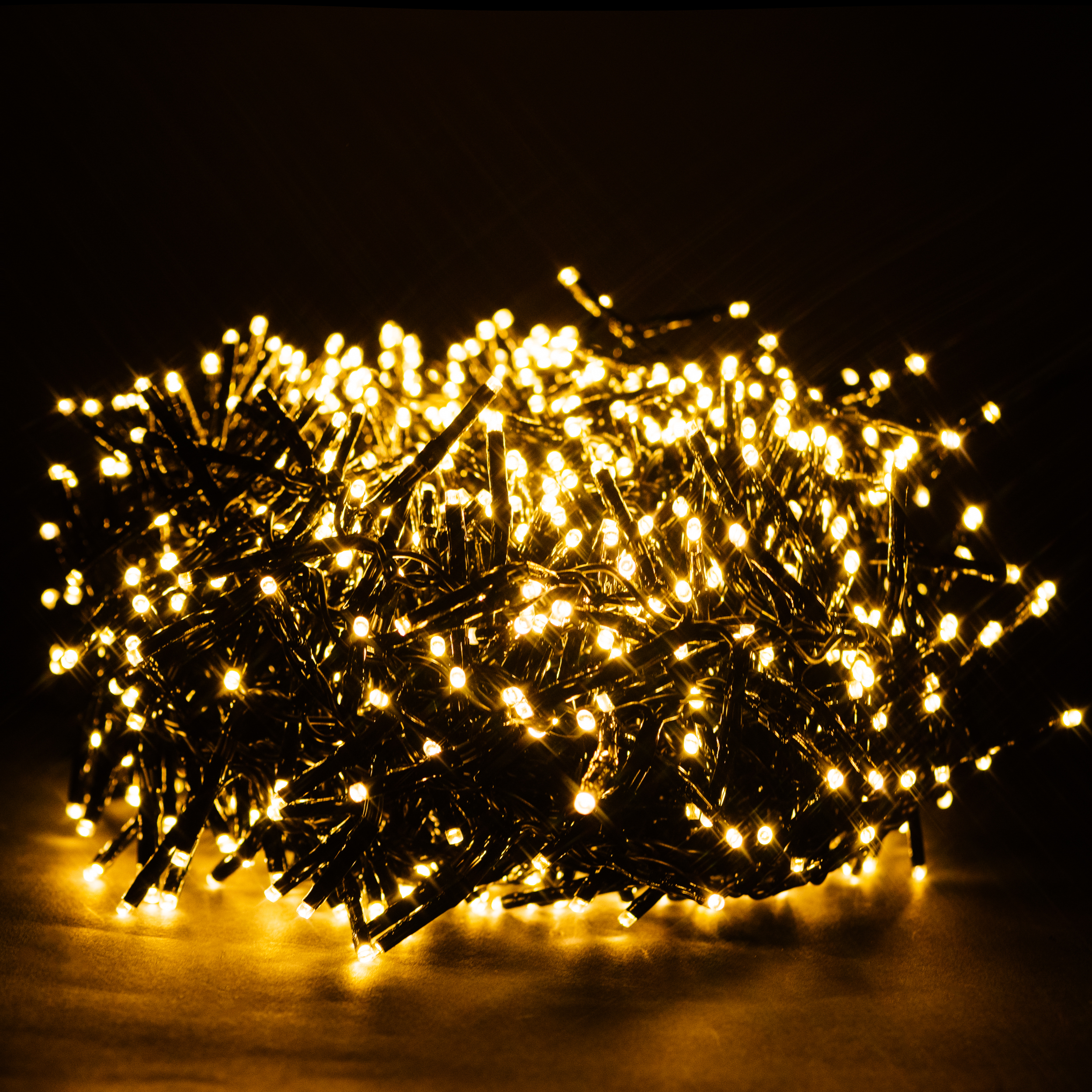

Гирлянда Мишура 1000 LED теплый белый 12 м