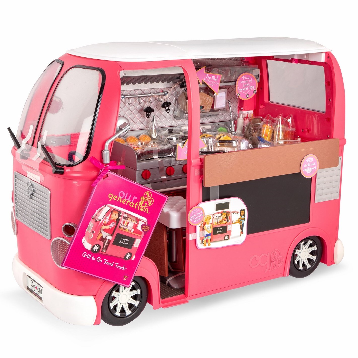 фото Игровой набор our generation фургон-магазин с едой 11627