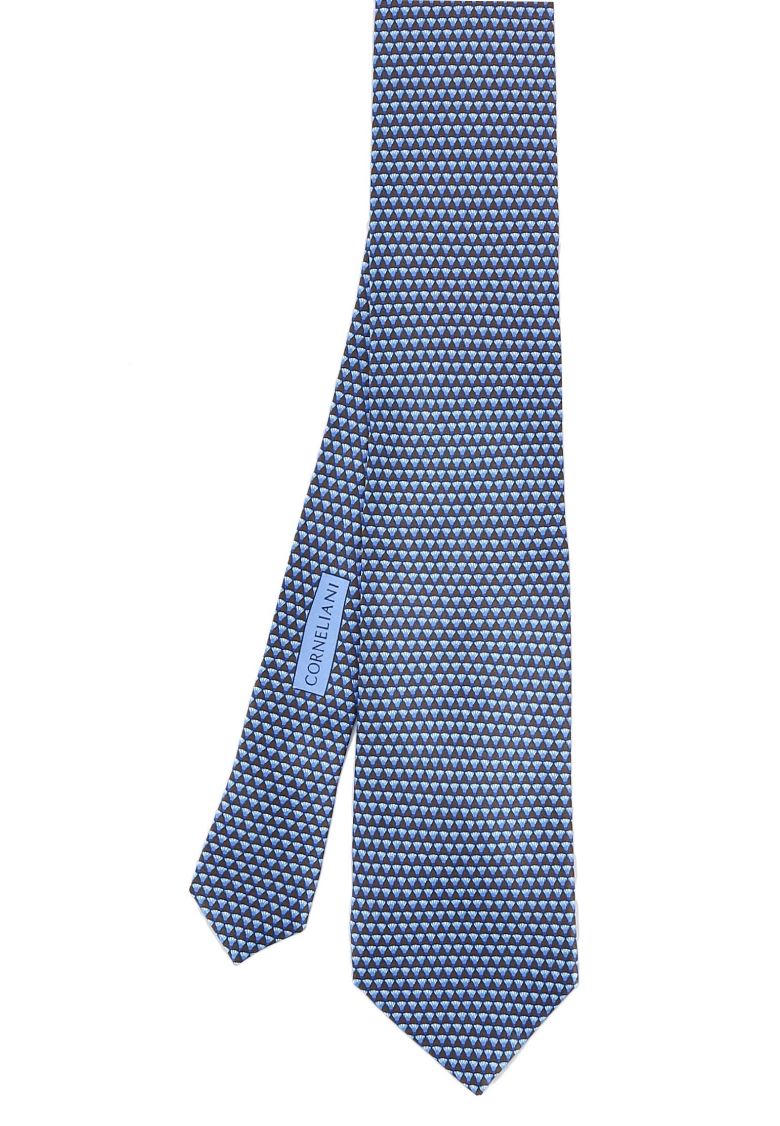 

Галстук CORNELIANI 87U390 1120307 601715 Голубой, Голубой;коричневый, 87U390 1120307