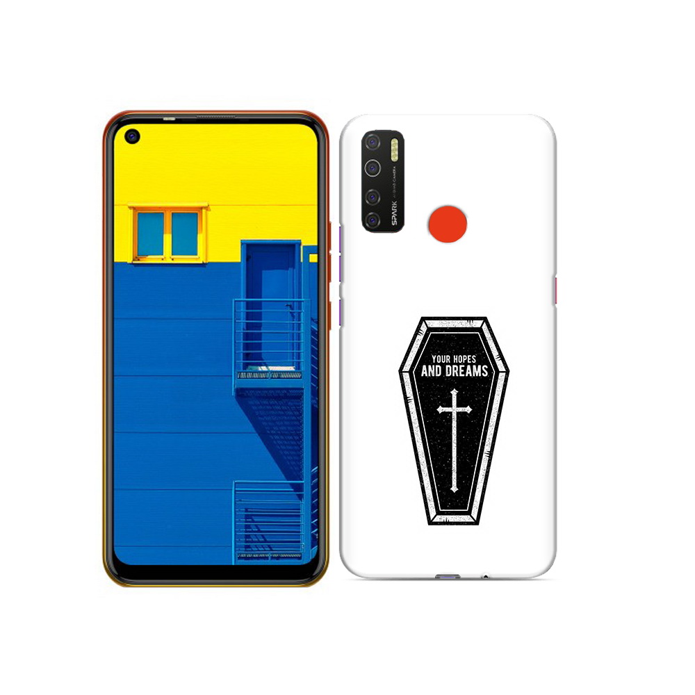 

Чехол MyPads Tocco для Tecno Spark 5 гроб с мечтами, Tocco