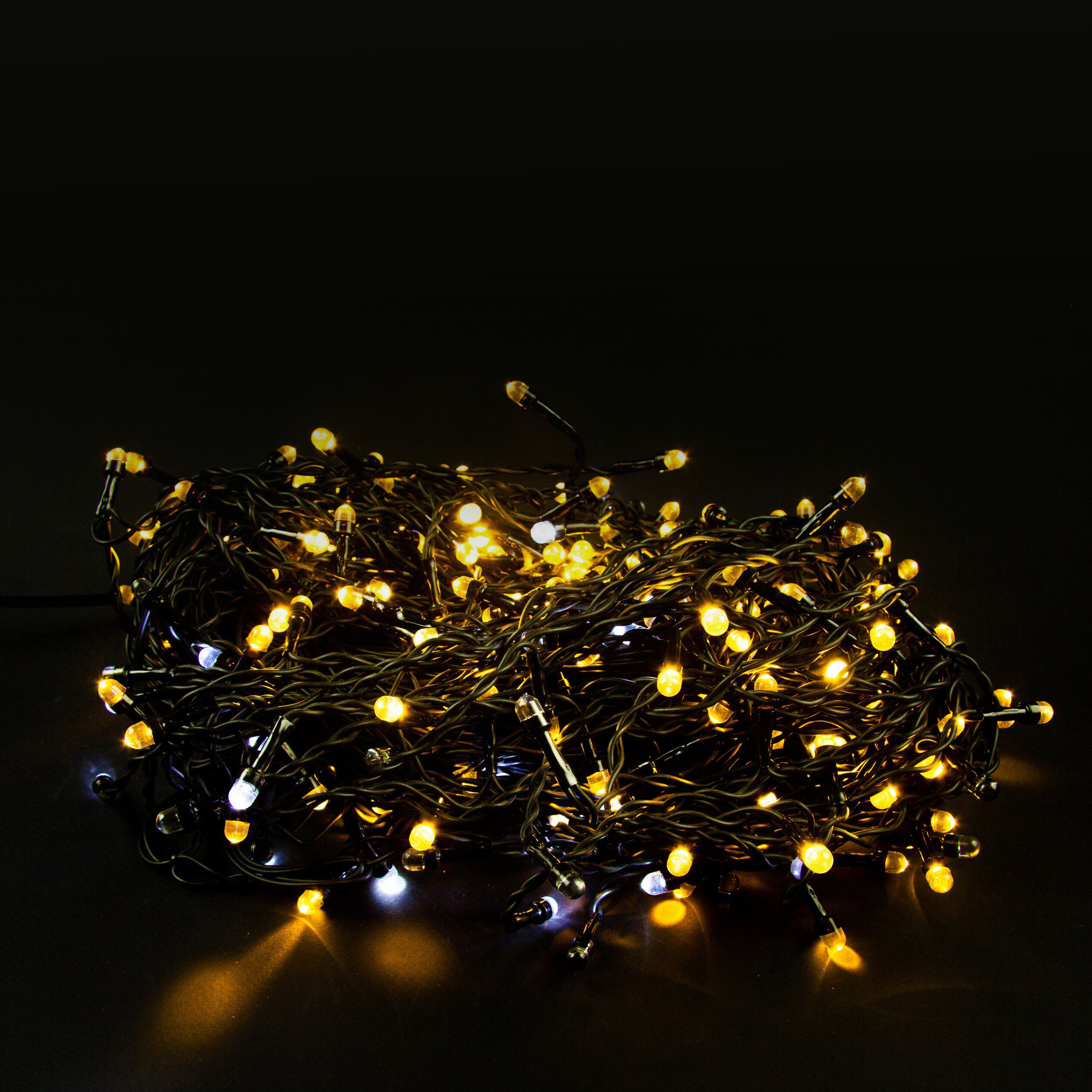 

Гирлянда наружная занавес GLOS 240 LED теплый белый 20 м