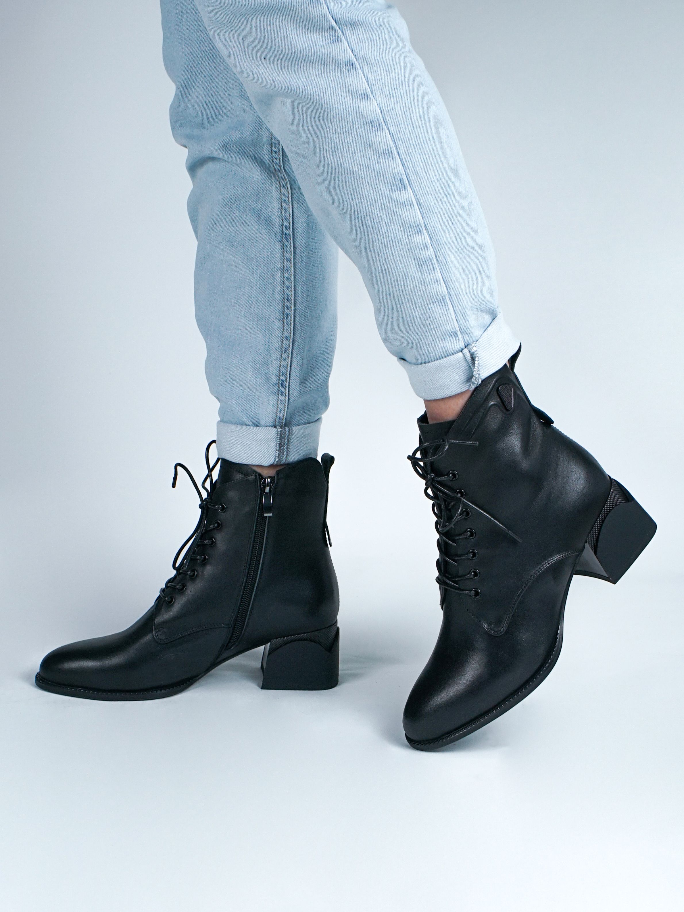 

Ботильоны женские 365 Shoes V119-N244-1 черные 36 RU, Черный, V119-N244-1