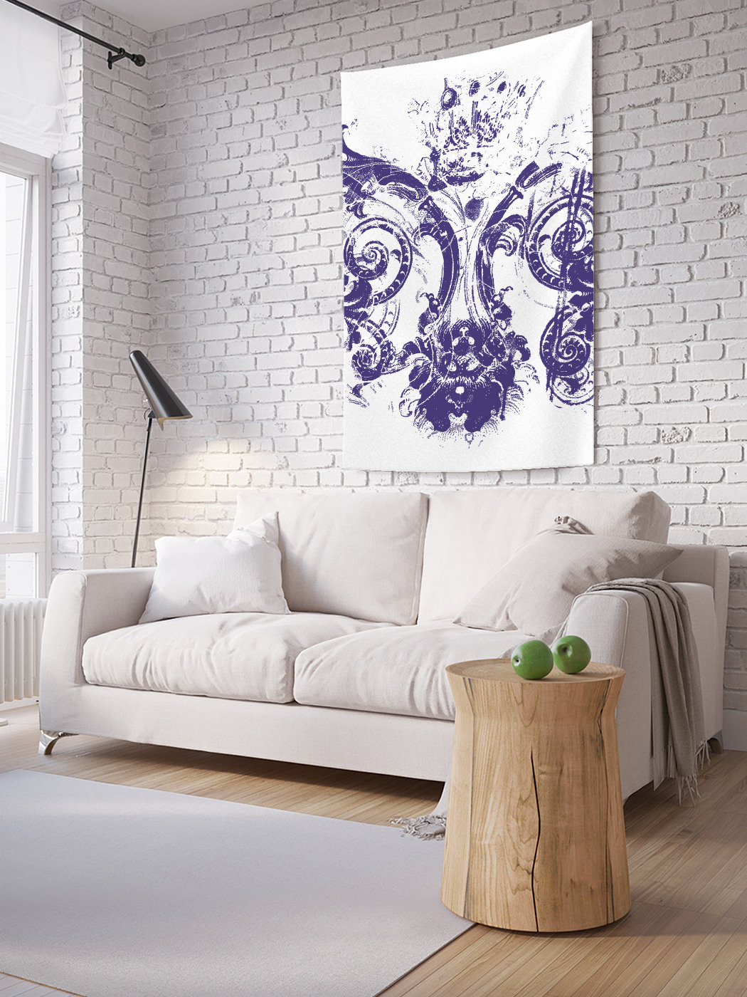 

Вертикальное фотопанно на стену JoyArty Абстрактный узор 100x150 см, Абстрактный узор