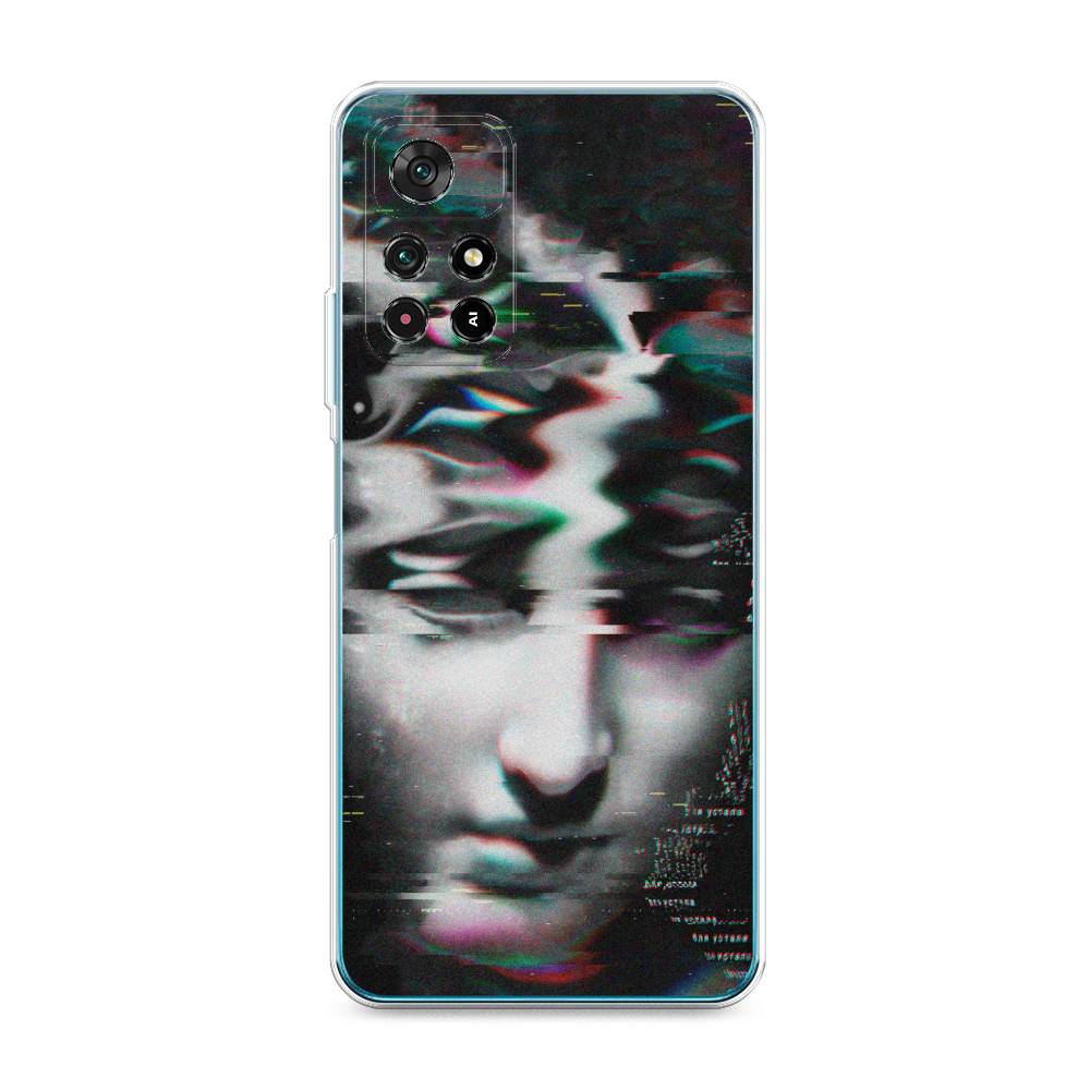 

Чехол Awog на Poco M4 Pro 5G/Redmi Note 11S 5G "Glitch Art", Разноцветный, 311850-9