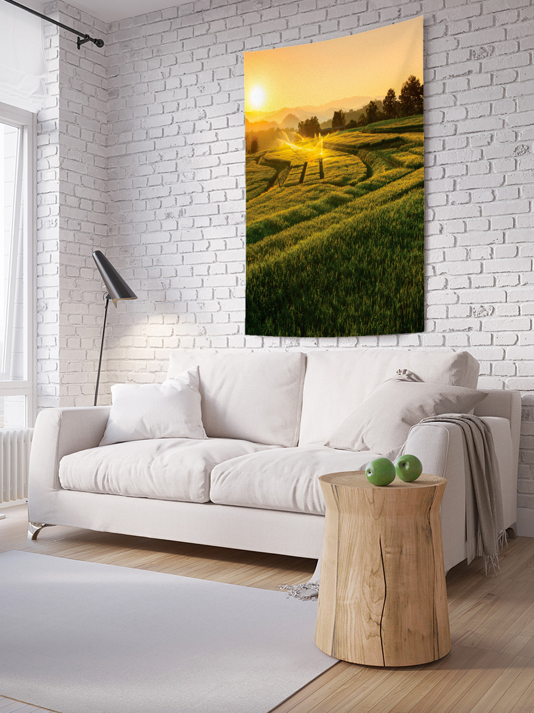 

Вертикальное фотопанно на стену JoyArty Полевые рисунки 100x150 см, Полевые рисунки