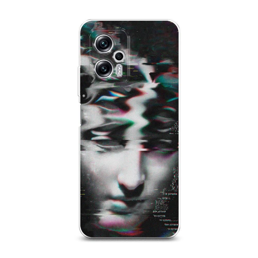 

Чехол Awog на Poco X4 GT "Glitch Art", Разноцветный, 315450-9