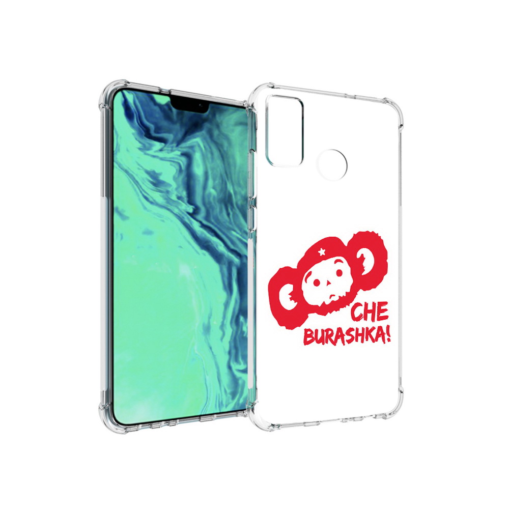 

Чехол MyPads Tocco для Huawei 9X Lite чебурашка, Прозрачный, Tocco
