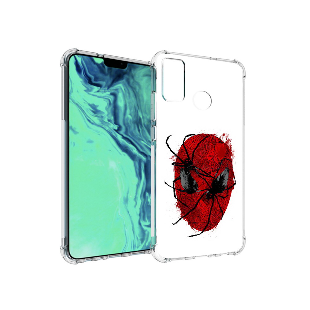 

Чехол MyPads Tocco для Huawei 9X Lite человек паук, Прозрачный, Tocco