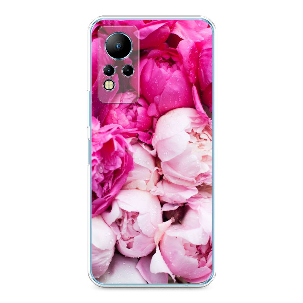 

Чехол Awog на Infinix Note 12 G88 "Пионы розово-белые", Разноцветный, 3101850-8