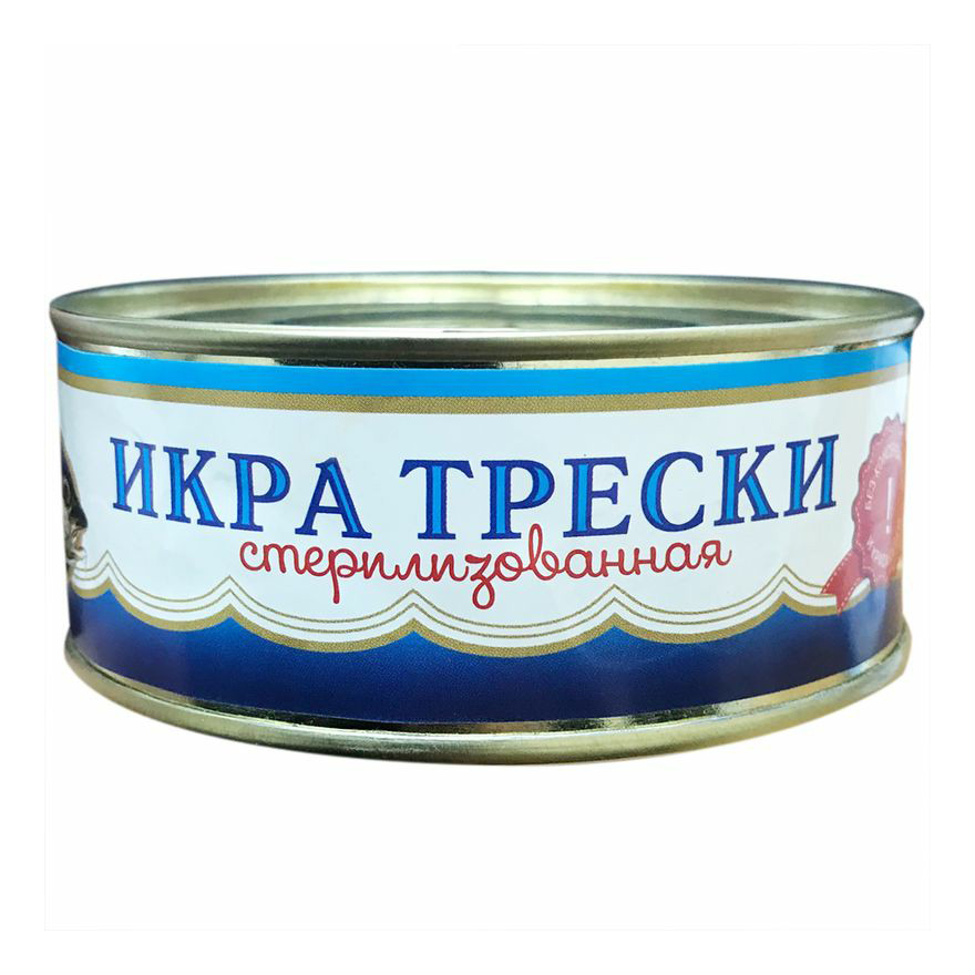 

Икра трески Норд Вест стерилизованная 240 г