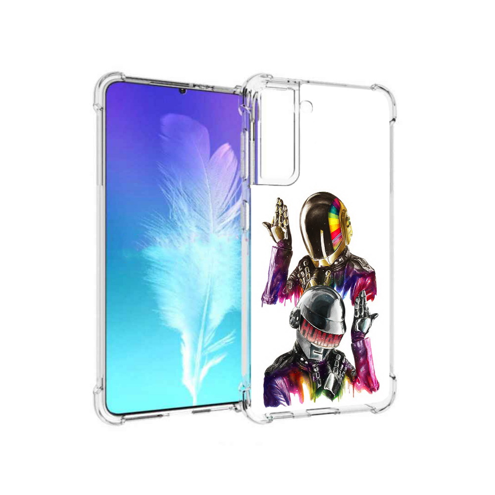 

Чехол MyPads Tocco для Samsung Galaxy S21 диско космонавты (PT157088.510.329), Прозрачный, Tocco