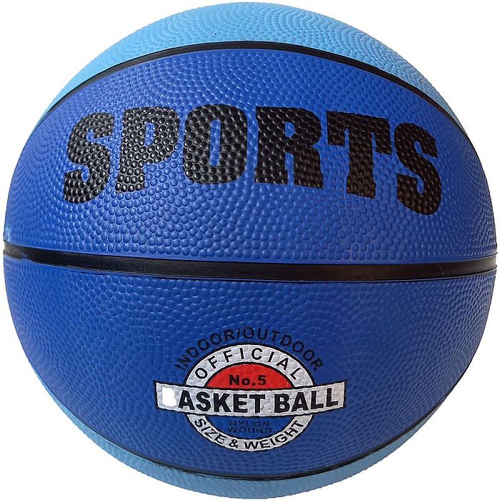 Мяч баскетбольный SPORTS 7 голубой,синий