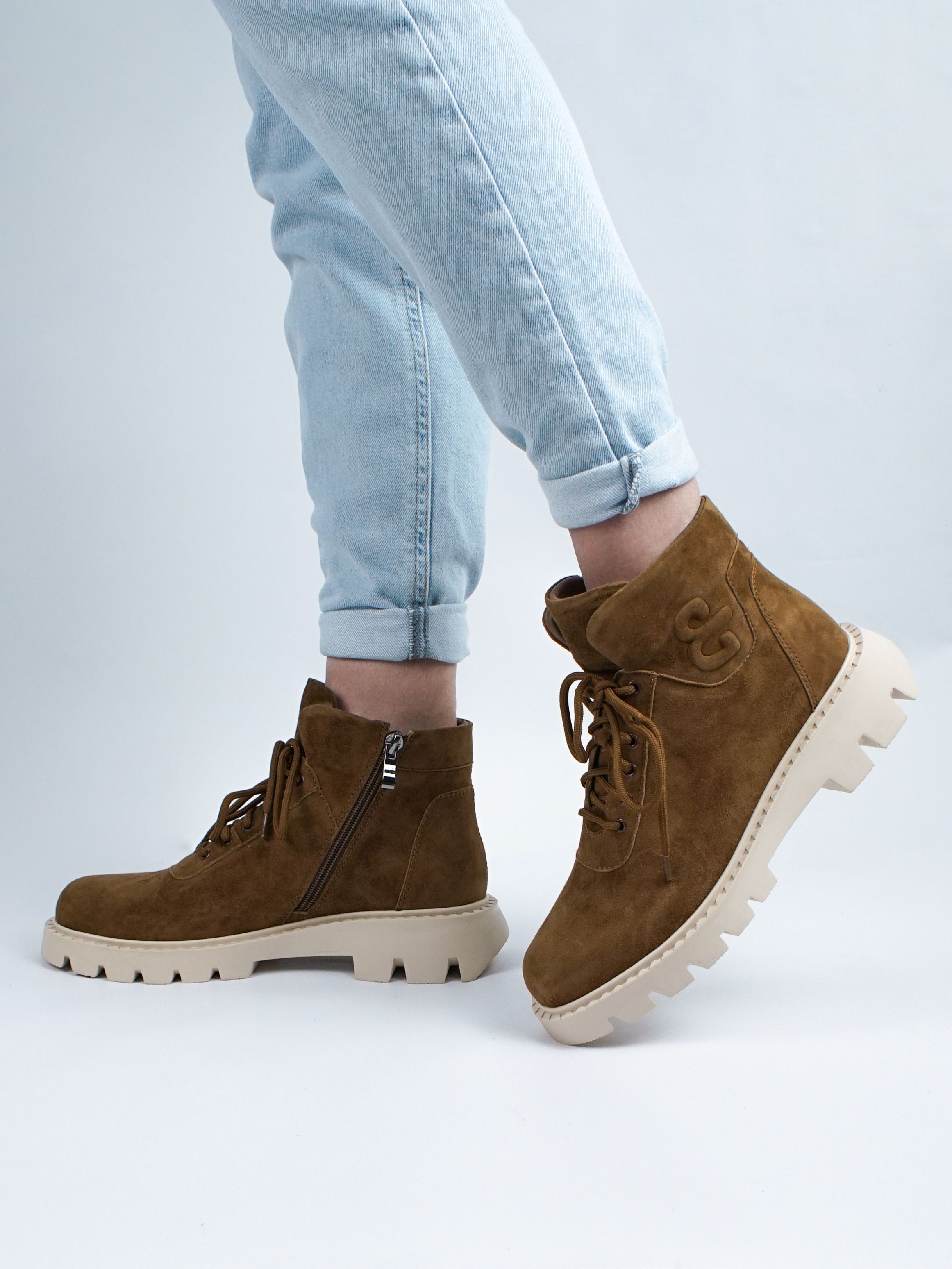 

Ботинки женские 365 Shoes V2-H266-7 коричневые 36 RU, Коричневый, V2-H266-7