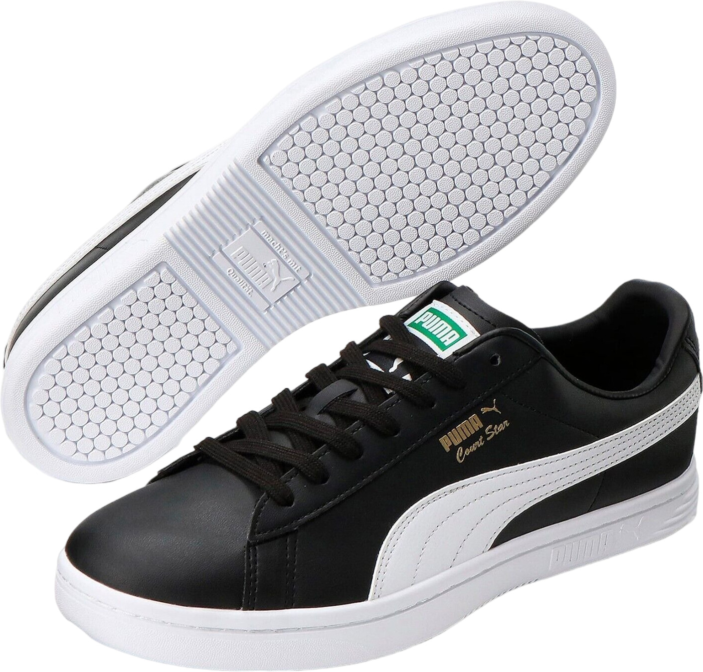 

Кеды унисекс Puma Court Star Sl черные 6.5 UK, Черный, Court Star Sl