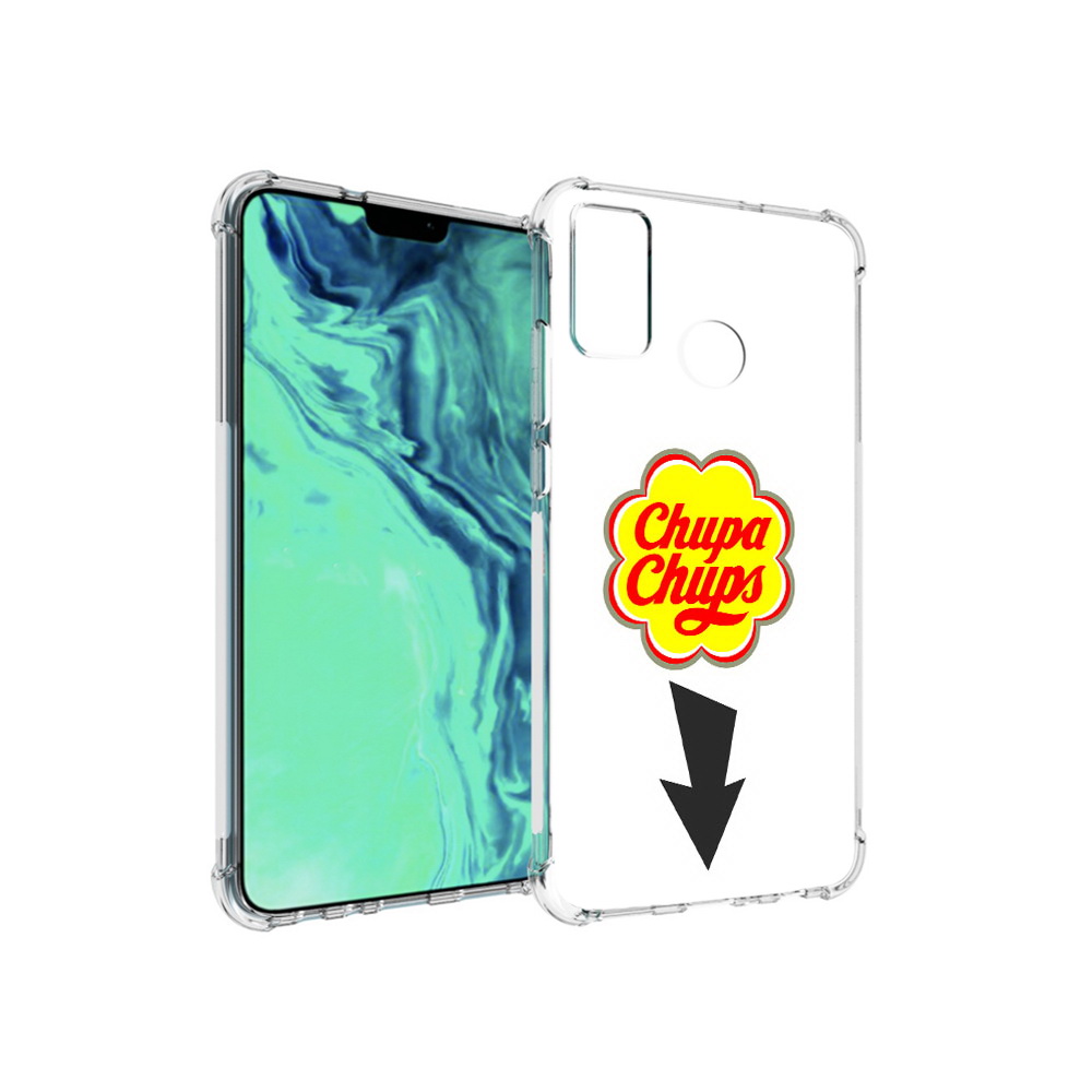 

Чехол MyPads Tocco для Huawei 9X Lite чупа чупс, Прозрачный, Tocco