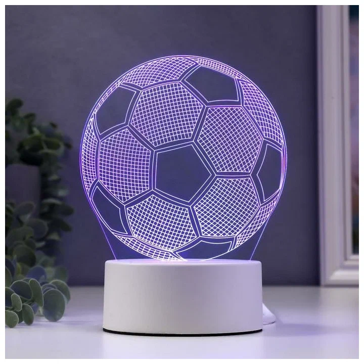 

Светильник Risalux Футбольный мяч LED RGB