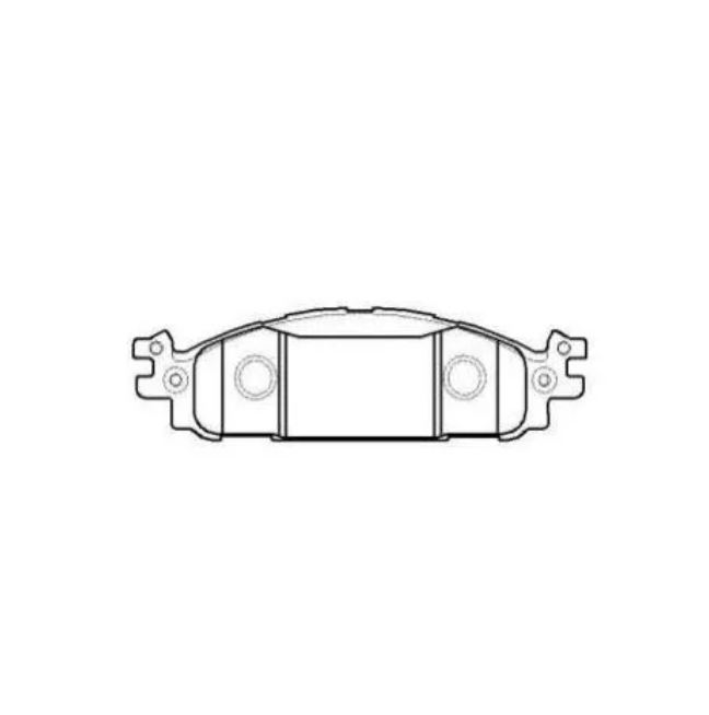 

HSB HP5307 Колодки тормозные дисковые передние FORD EXPLORER 11- 1 шт