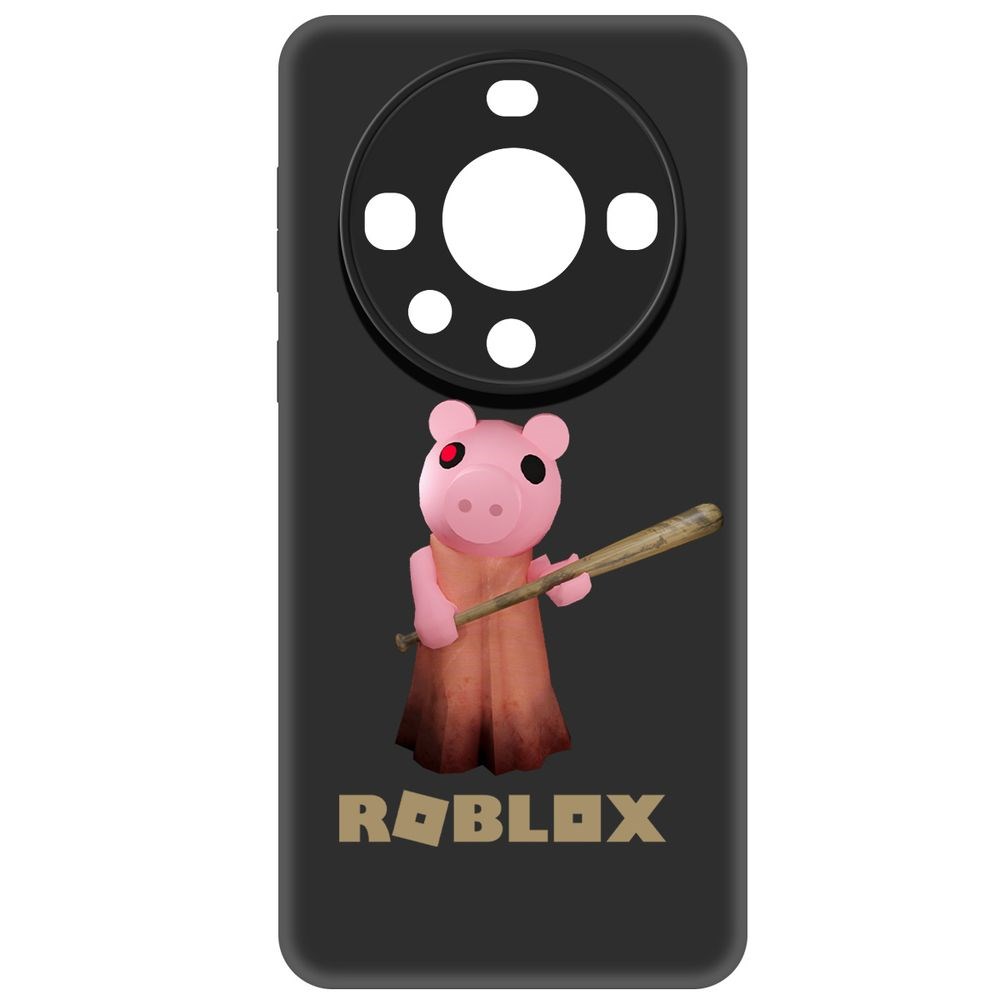 

Чехол-накладка Krutoff Soft Case Roblox-Пигги для Huawei Mate 60 Pro черный