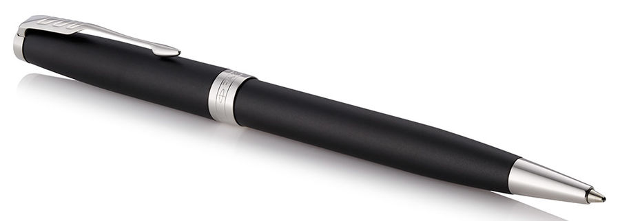 

Ручка шариков. Parker Sonnet Core K529 (1931524) Matte Black CT M чернила черн. подар.кор.
