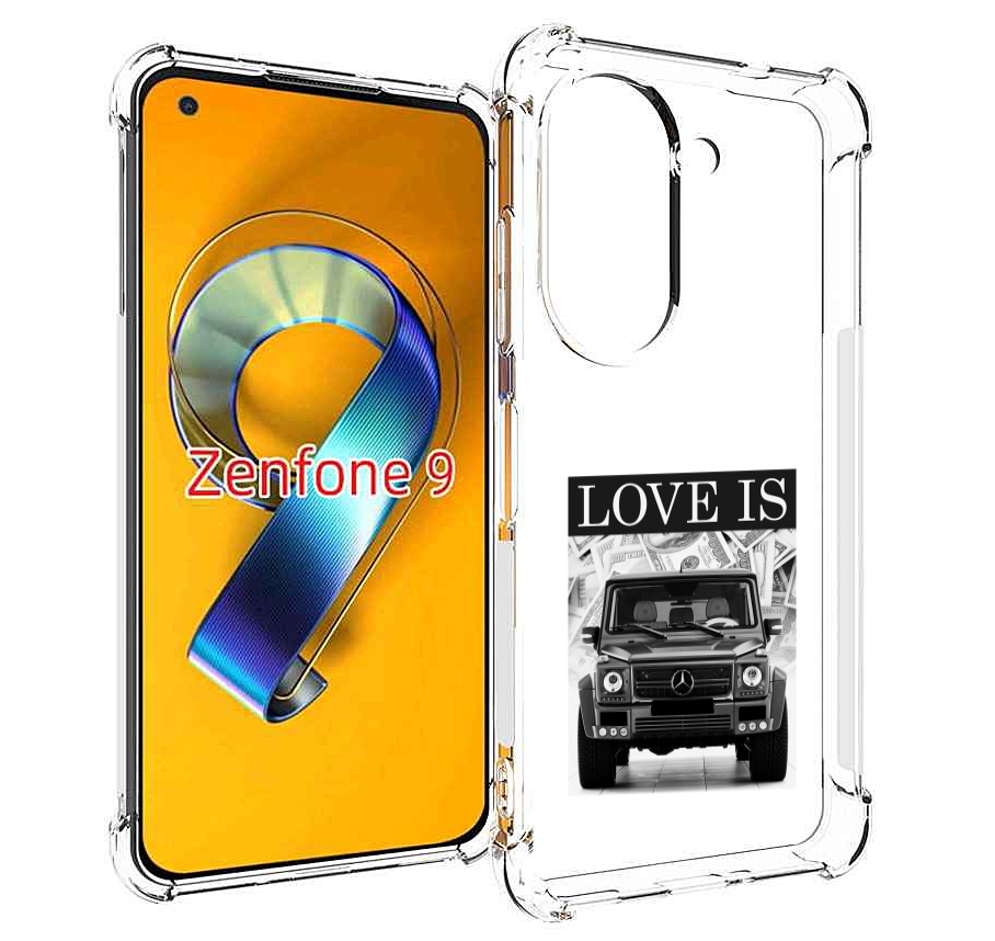 

Чехол MyPads гелик для Asus Zenfone 9 (AI2202), Прозрачный, Tocco