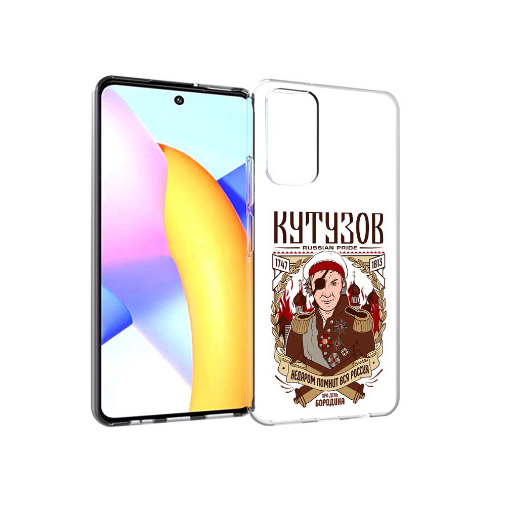 

Чехол MyPads Tocco для Huawei Honor 10 X Lite Кутузов, Прозрачный, Tocco