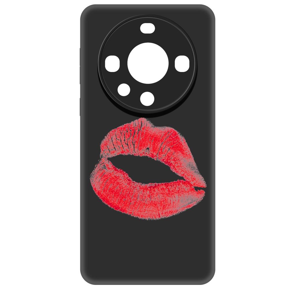 

Чехол-накладка Krutoff Soft Case След помады для Huawei Mate 60 Pro черный