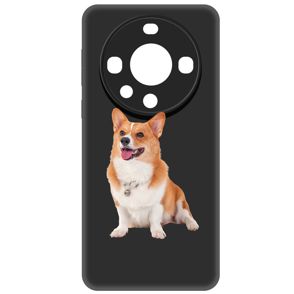 

Чехол-накладка Krutoff Soft Case Корги для Huawei Mate 60 Pro черный