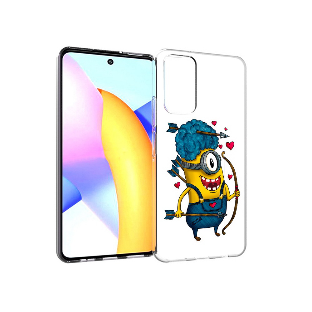 

Чехол MyPads Tocco для Huawei Honor 10 X Lite Миньон купидон, Прозрачный, Tocco