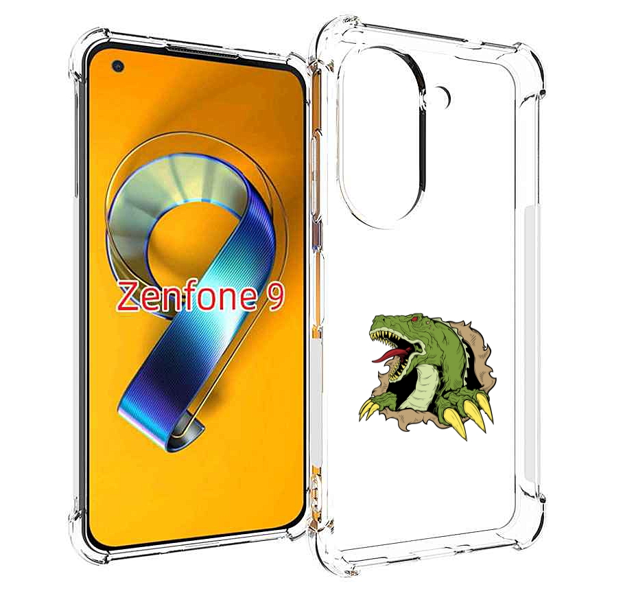 

Чехол MyPads годзила для Asus Zenfone 9 (AI2202), Прозрачный, Tocco