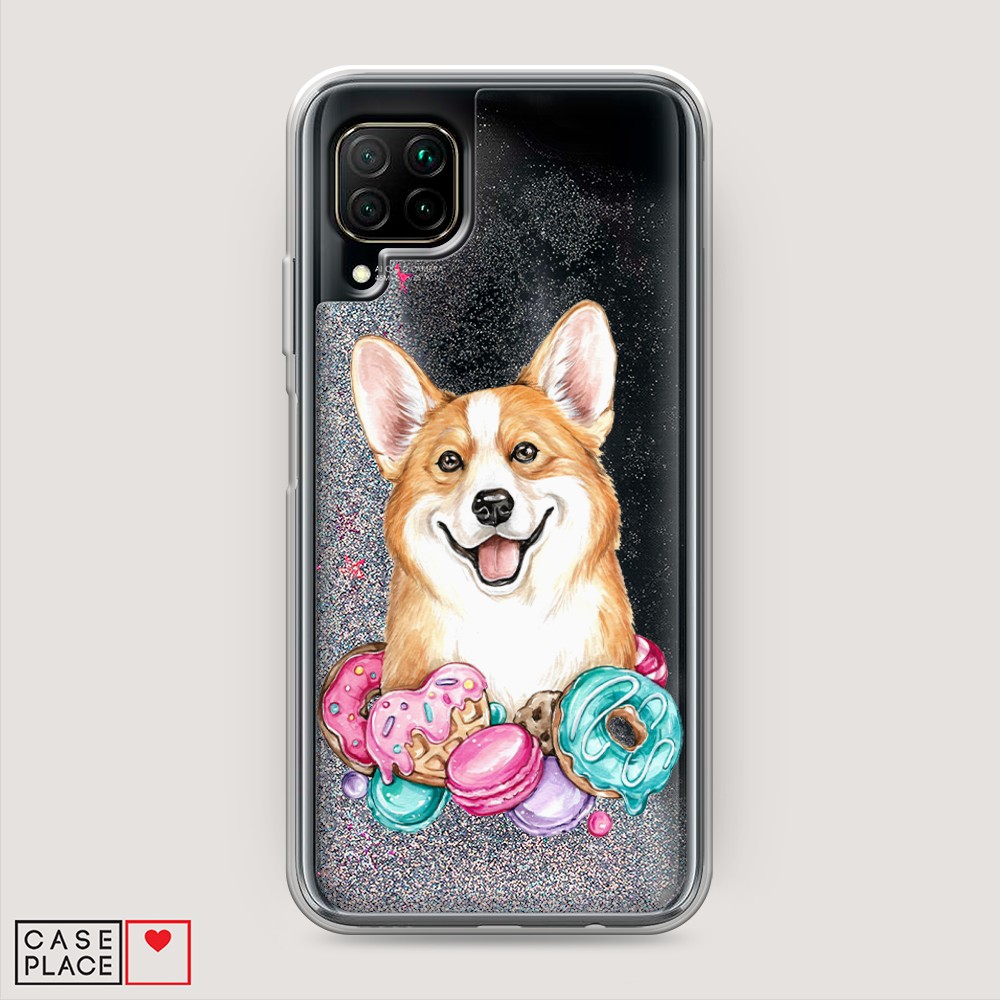 

Чехол Awog на Huawei P40 lite/Nova 6 SE/Nova 7i "Корги и сладости", Разноцветный, 611791-1
