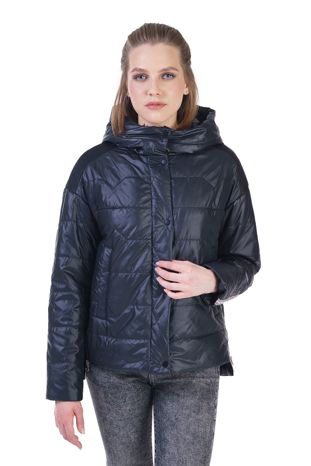 

Куртка женская OHARA MC-21303 черная 50 RU, MC-21303